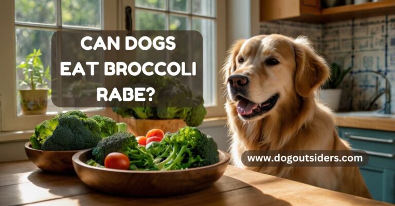 can dogs eat broccoli rabe