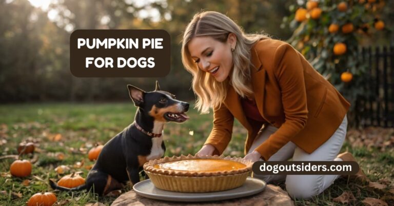 Pumpkin pie for dogs