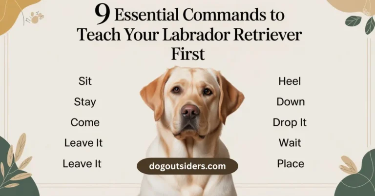 9 essential commands to teach your labrador retriever first