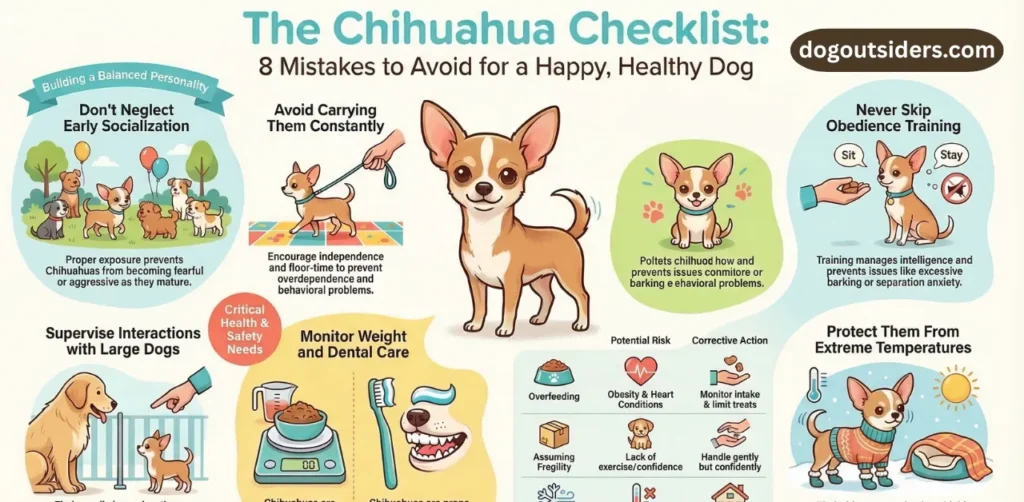 infographic 8 things never do with chihuahua