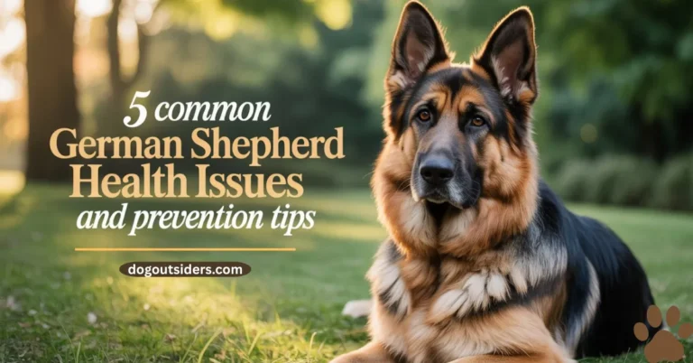 German Shepherd Health Issues Prevention Tips