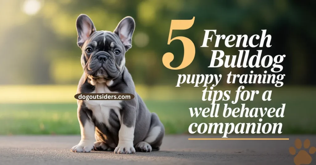 5 french bulldog puppy training tips for a well behaved companion