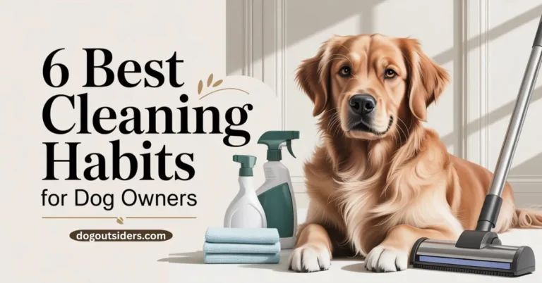 6 best cleaning habits for dog owners
