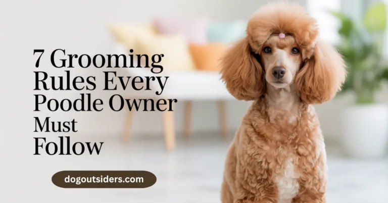 7 grooming rules every poodle owner must follow