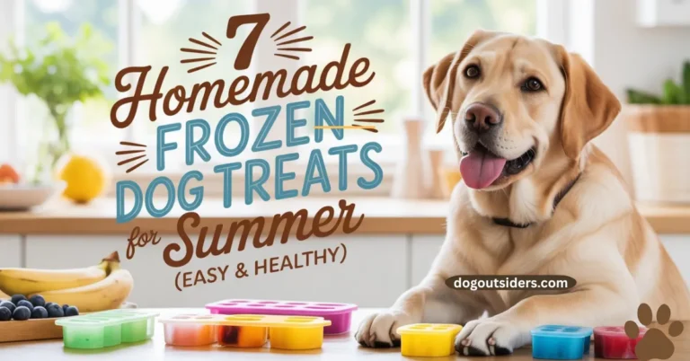 Homemade Frozen Dog Treats Summer