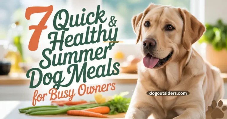 7 Quick & Healthy Summer Dog Meals for Busy Owners