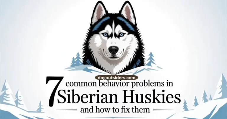 7 common behavior problems in siberian huskies and how to fix them