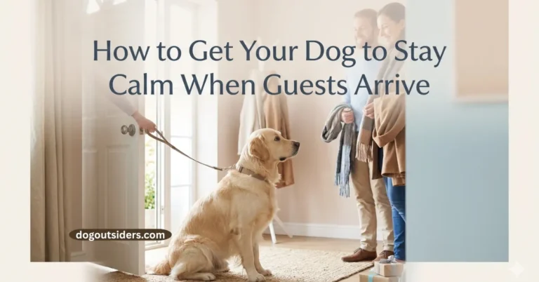 How to Get Your Dog to Stay Calm When Guests Arrive